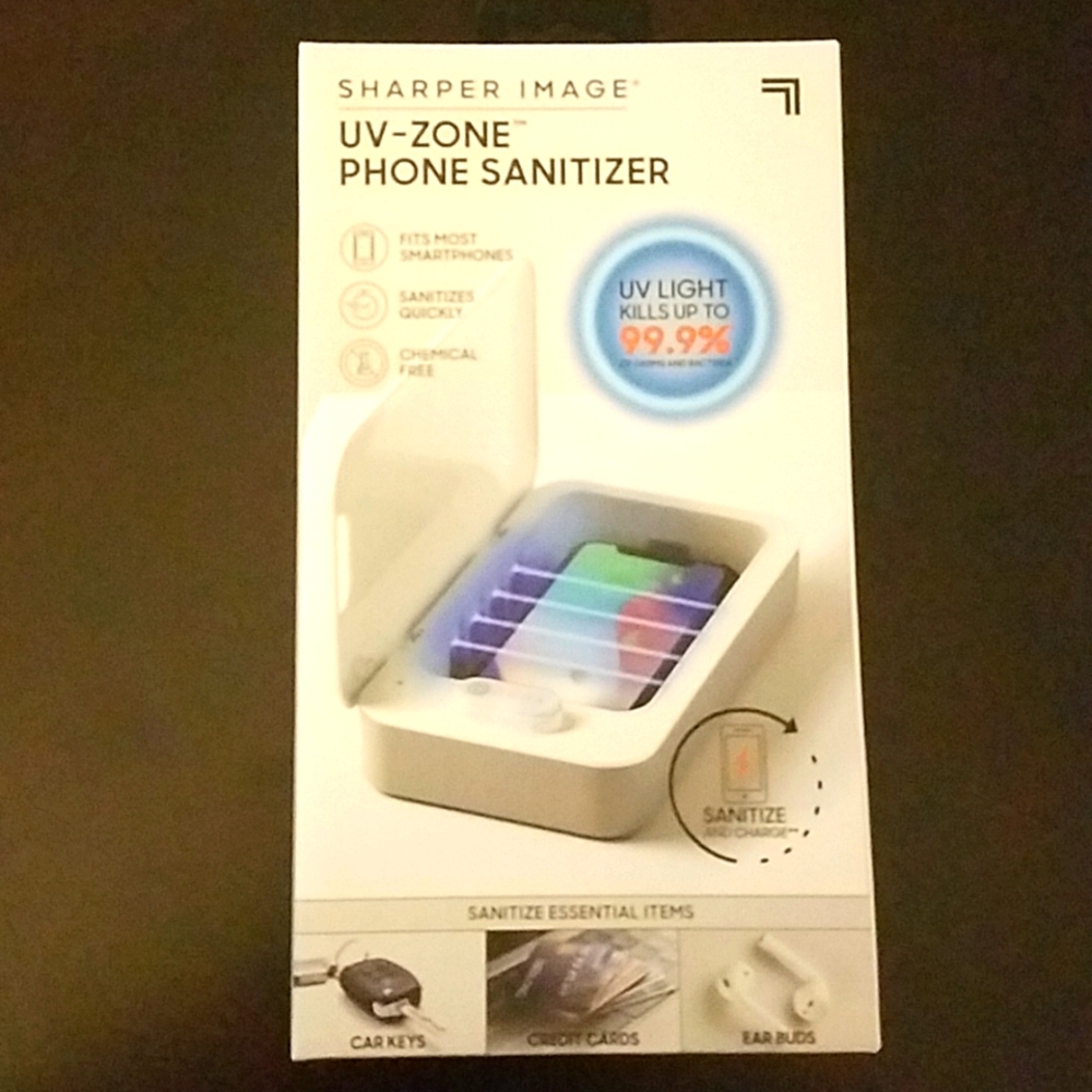 Sharper Image Phone sanitizer